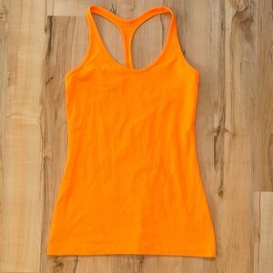 NIKE Dri-Fit Orange Racerback Tank Top